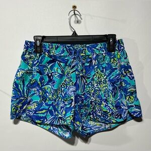 Lilly‎ Pulitzer Tropical Light Weight Shorts Women’s Size Small
